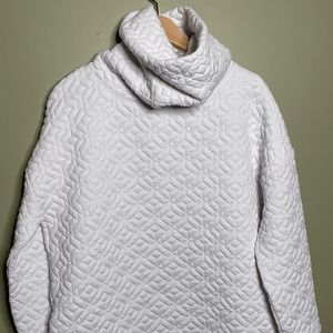 Gap Active cowl neck quilted tunic